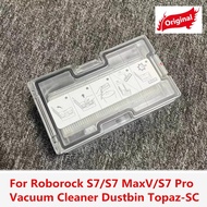 Original Roborock S7 Max Ultra Dust Box Accessories for Roborock S7/S7 MaxV/S7 Pro Vacuum Cleaner Du