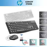 HP CS10 Keyboard 2.4Ghz Wireless Keyboard Wireless Mouse Set Combo Silent Mouse Keyboard