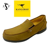 Original Kangaroo Genuine Leather Mens Formal Shoes Slip On Brown / Tan 9829