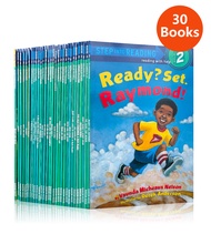 30 Books/set Step Into Reading Level 2 Learning Helping Child To Reading Comprehension Picture Story Book Early Education