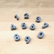 【迷你-水泥數字】英文字母客製化 櫥窗櫃台門牌牆面拍照擺飾裝飾