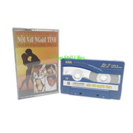 băng cassette axia nhật bản đã qua sử dụng sợi băng crom còn tốt nhạc hay 98% LK nói với người tình