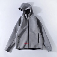 รายการประจำวัน UNIQLO ของแท้จากญี่ปุ่น! ห้องลองเสื้อเสื้อฮู้ดซิปมีฮู้ดผู้ชายเสื้อแจ็คเก็ตลำลองเสื้อค