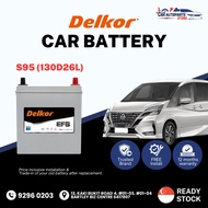 DELKOR EFB S95 (75AH) Vehicle Battery | Shop Install / Onsite Car Battery Replacement Service