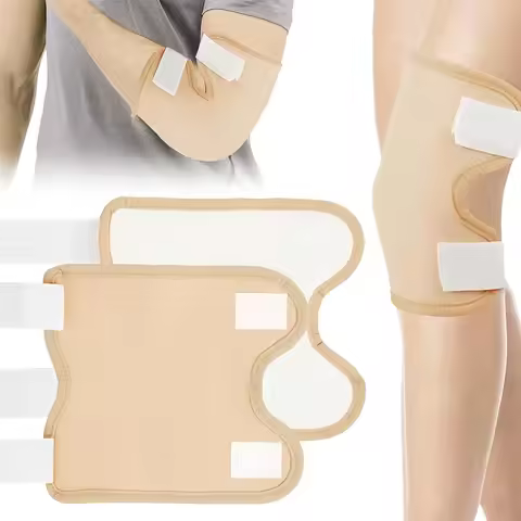 Castor Oil Pack Wrap Reusable Organic Cotton Castor Oil Packs with Adjustable Strap Castor Oil Compr