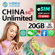 China Hong Kong Macau eSIM 3-in-1 eSIM Unlimited Data Travel eSIM with Auto VPN