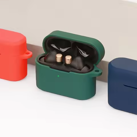 For 1MORE Q30 Case Silicone Protective Sleeve Skin Cover For 1MORE Q30 Bluetooth Wireless Earphones 