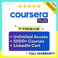 คนไทยขาย Coursera Plus shared Account   6month/1ปี/2 ป / บัญชีตัวเอง12/24/36months [ENZI-AI]