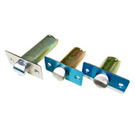 Cylindrical Door Lock Tongue Spring Latch Backset Part Cylindrical Door Lock Replacement Accessories