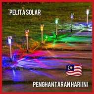 Pelita solar warna warni raya