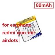 HSABAT 80mAh 541112 Polymer lithium ion / Li-ion Battery for earphone redmi xiao-mii airdots