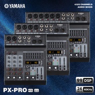 YAMAHA Mixer PX-4PRO/PX-6PRO/PX-8PRO 4/6/8 Channel Audio Mixer, Equipped with 7-Band Balancer, 99 Ty