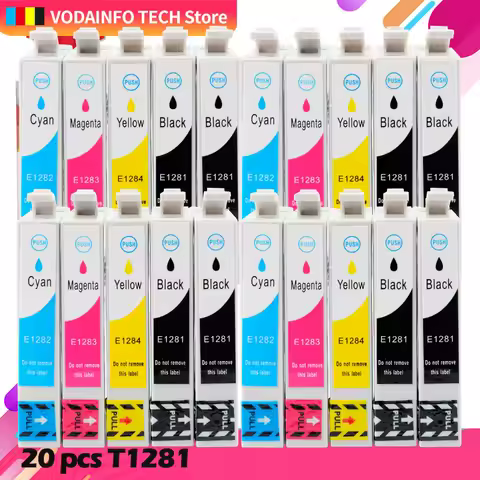 T1281 T1282 T1283 T1284 Ink cartridge Compatible For EPSON stylus S22 SX130 SX125 SX235W SX435W SX42