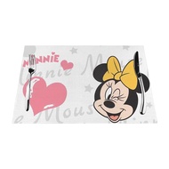 Disney Minnie Custom Table Placemats PVC Woven Art Washable Table Placemats for Party Buffet Dinner Decorations