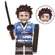 鬼滅之刃 炭治郎第三方積木人仔   Tanjiro Mini figure bricks  非樂高 NOT Lego