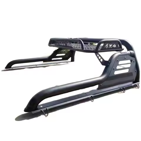 Offroad Roll Bar with Roof Basket for Truck Hilux Revo Ranger Dmax Navara Trion L200