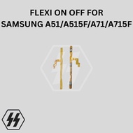 TOMBOL Flexible Power Button Samsung A51/A51F/A71/A71F Flexible Cable On Off Button Power Switch