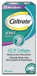 Caltrate Joint Health with Collagen Type II (UC-II) Supplement, 90s,