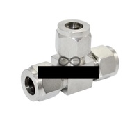 8mm Tee Union Connector Union Tee Connector Tube OD 8mm