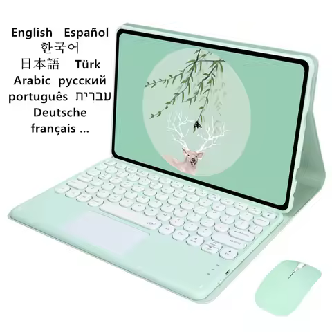 Case for Realme Pad 2021 Keyboard Russian Portuguese French Spanish Teclado for Realme Pad 10 4 10.4