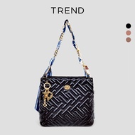 TREND กระเป๋าสะพายข้าง/กระเป๋าหนัง PU/Vegan รุ่น RORO (มี 3 สี) l กระเป๋าแฟชั่น ผู้หญิง