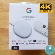 ￼Google Chromecast with Google TV 4K (GEN 4)  ✅พร้อมส่ง ✅รุ่นใหม่สุด/ ร้าน Tmt innovation