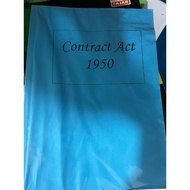 2nd Hand CONTRACT ACT 1950 BOOK