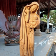 patung bunda Maria - patung kayu bunda maria