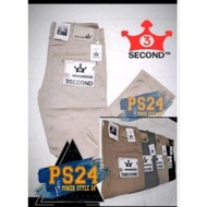 THREE SECOND STREET CHINO PANTS