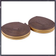 [A Z T K] 2 Roll EVA Seal Weather Strip Foam Tape D Type 10M Doors  Draught Excluder Anti-Collision 