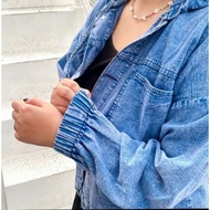 OVERSIZE JUMBO WOMEN'S HOODIE JEANS KOREAN STYLE WOMEN'S JACKET KOREAN STYLE LATEST IMPORTED PABLO J