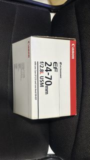 Canon 24-70mm Box
