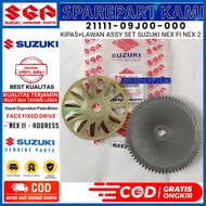 ROLLER HOUSE FAN ASSY FACE DRIVE ASSY + VIRGIN TEETH STATER FAN NEX FI NEX 2 ADDRESS 09J00