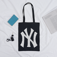 Lyra Bags - TOTE BAG NEW YORK ฮฅฮฮฮฮฮS MLB KANVAS PREMIUM UKURAN 40x30CM / TAS / RESLETING / SERUT /