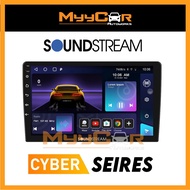 SOUNDSTREAM l CYBER SERIES Android Player 9" 10" inch QLED 8257 4+4 Core MCMC Approved