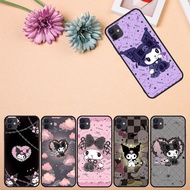 soft black iPhone 12 Pro Max 15 Plus 15 Pro max 16 16 pro max 16e Kuromi phone case