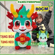 Puzzle assembly toy Phuc Long Tieu Long 100cm 83cm 80cm 70cm 65cm 60cm 1 meter (FREE HAMMER + GLUE) 