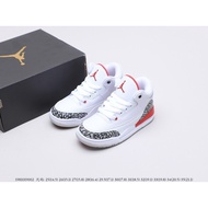 *In stock* Jordan children's shoes basketball shoes Air Jordan 3 Retro Aj 3  kids shoes running shoe