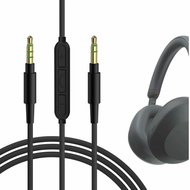 Geekria オーディオケーブル マイク付き ソニー Sony WH-1000XM6 ULT Wear WH-1000XM5 WH-1000XM4 ヘッドホンケー