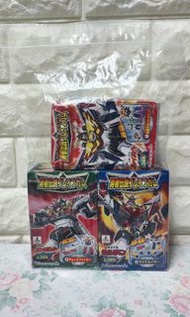 (牛頭角交收即-$30) 全新 Kabaya 勇者傳說盒玩系列 一套三隻 非Bandai 非smp 盒蛋 合體 變形 機械人 模型