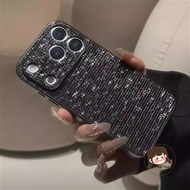 Fashion Black Glitter Phone Case For Redmi K90 K80 K70 K70E K60 K50 K40 K40S Pro Max Ultra Turbo 4 3