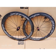 RIMS BRAKE ZIPP 454  Road bike 58mm dimple clincher carbon wheelset v brake/road disc brake dt swiss 350 240 180