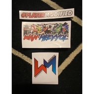 WM Sticker Official 1SET 3Pcs🔥