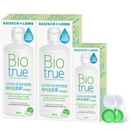 [Bausch & Lomb] Bio true Lens Washing Solution 300ml + 300ml + 120ml + Lense Case 2ea / VALUE PACK /