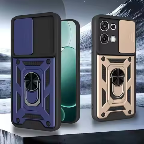 For OPPO A6 Pro Case Armor Shockproof Magnetic Holder Ring Case For OPPO F31 A6 Pro 5G A6Pro 4G Slid