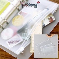 Ziplock Zipper Bag for Binder Card Slot for Binder A5/ A6/ A7-Yy