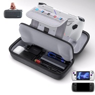 กระเป๋าใส่เครื่องเล่นเกมแบบพกพา JSAUX สำหรับ Asus Rog Steam Deck OLED พร้อมแผ่นรองแบบพกพาและเคสป้องก
