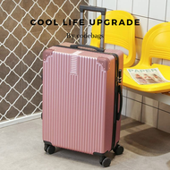 CODEBAGS กระเป๋าเดินทาง รุ่น coollife upgrade กระเป๋าเดินทางล้อลาก 20นิ้ว 24นิ้ว 28นิ้ว 4ล้อคู่ หมุนรอบทิศทาง กระเป๋าลาก กระเป๋าล้อลาก พร้อมส่งในไทย