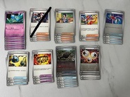 PTCG sv11W F 純白閃焰 deck 料 輕飄飄 / 鬥子 / 黑連 / 滑稽演員 / 道具拆除器 / 能量回收 / 猛攻手鐲 / 羽毛化石 / 燃火能量 精靈球閃 波閃