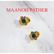 0.950GM-916 GOLD THODU-916 SUBANG-916 INDIAN EARRING-916 EARRING-916 BABY STUD EARRING-916-FLOWER GR